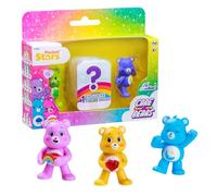 Care Bears, Coffret 3 Figurines 5 cm Dont 1 Surprise, Aléatoire, 4+, CAR06