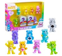 Care Bears, Coffret 8 Figurines 5 cm Dont 2 Surprises, Aléatoire, 4+, CAR05