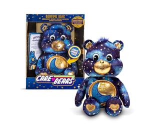 Care Bears Collector Edition Bedtime Bear - Peluche Mignonne Lumineuse à Collectionner, Peluche pour garçons et Filles,
