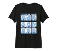 Care Bears Current Mood Grumpy Bear Squares T-Shirt Haut de Gamme
