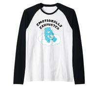 Care Bears Emotionally Exhausted Manche Raglan