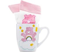 Care Bears - Ensemble tasse/chaussettes PM10880 (taille unique) (Blanc/Rose)
