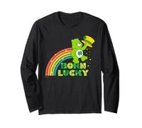 Care Bears Good Luck Bear Born Lucky St. Patrick's Day Manche Longue