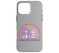 Care Bears Good Vibes Rainbow avec Share and Cheer Bear Coque pour iPhone 16 Pro Max