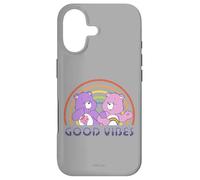 Care Bears Good Vibes Rainbow avec Share and Cheer Bear Coque pour iPhone 17