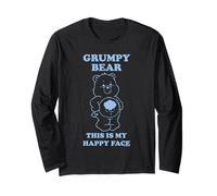 Care Bears Grumpy Bear Happy Face Manche Longue