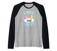 Care Bears Hanukkah Love & Light Cheer Bear & Funshine Bear Manche Raglan