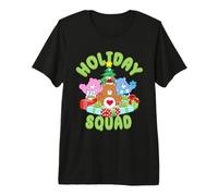 Care Bears Holiday Squad Decorating The Tree T-Shirt Haut de Gamme