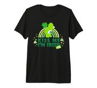 Care Bears Kiss Me I'm Irish-ish St. Patrick's Day T-Shirt Haut de Gamme