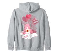 Care Bears Love A Lot Bear and Heart Balloons Valentine Sweat à Capuche