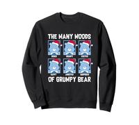 Care Bears Moods of Grumpy Bear Santa Hat Christmas Sweatshirt
