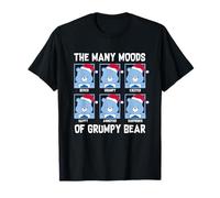 Care Bears Moods of Grumpy Bear Santa Hat Christmas T-Shirt