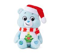 Care Bears Ours de Vœux de Noël - Peluche Mignonne pour Garçons et Filles, Taille Moyenne, Jouet de Noël pour Enfants