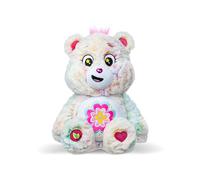 Care Bears Peluche Moyenne (respectueuse de l'environnement) - Ours en Forme de cœur en Fleurs
