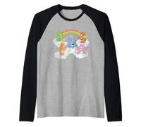 Care Bears Rainbows Bears Clouds Hearts and Stars Manche Raglan