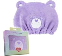 Serviette pour cheveux Care Bears | Microfibre douce à séchage rapide avec motif d'oursons affectueux pour filles et femmes
