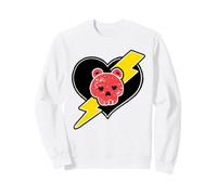 Care Bears Skull and Heart Badge Sweatshirt