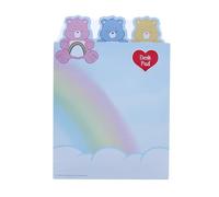 Care Bears Sous-main de bureau | 52 feuilles pour enfants | Joli bloc-notes de bureau | Papeterie d'ours de soins | Fournitures de rentrée scolaire