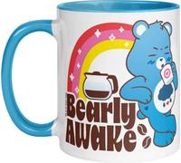 Care Bears - Tasse à café "Alien Invasion", intérieur bicolore PM9436 (taille unique) (Blanc/Bleu)