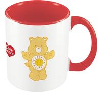 Care Bears - Tasse à café "Fun In The Sun", Intérieur bicolore PM10586 (Taille unique) (Jaune/Rouge/Blanc)