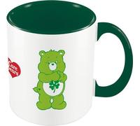 Care Bears - Tasse à café "Green Is My Lucky Colour", Intérieur bicolore PM10546 (Taille unique) (Vert/Blanc)
