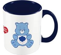 Care Bears - Tasse à café "This Is My Happy Face", Intérieur bicolore PM10547 (Taille unique) (Blanc/Bleu clair/Bleu foncé)