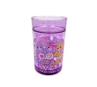 Care Bears The Fun Life Gobelet à paillettes - 200 ml | Joli verre à boire pour enfants | Sans BPA | Design à paillettes étincelantes | Durable et léger | Parfait pour l'eau, le jus et le lait