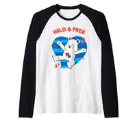 Care Bears: Unlock The Magic 4th of July Wild and Free Manche Raglan
