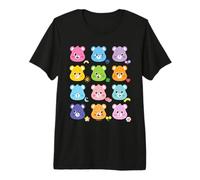 Care Bears: Unlock The Magic Bear Faces T-Shirt Haut de Gamme