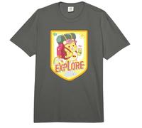 Care Bears: Unlock The Magic Explore with Funshine Bear Comfort Colors Adult Heavyweight T-Shirt