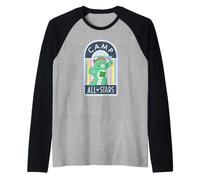 Care Bears: Unlock The Magic Good Luck Bear Camp All-Star Manche Raglan