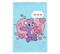 Care Bears: Unlock the Magic Share Bear Drapeau de jardin en forme de cœurs
