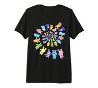 Care Bears: Unlock The Magic Spiral Bears T-Shirt Haut de Gamme