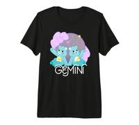 Care Bears: Unlock The Magic Zodiac Gemini with Wish Bear T-Shirt Haut de Gamme