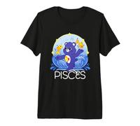 Care Bears: Unlock The Magic Zodiac Pisces with Harmony Bear T-Shirt Haut de Gamme