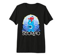Care Bears: Unlock The Magic Zodiac Scorpio with Grumpy Bear T-Shirt Haut de Gamme