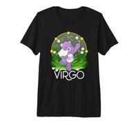 Care Bears: Unlock The Magic Zodiac Virgo with Share Bear T-Shirt Haut de Gamme