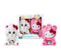 Care Bears x Hello Kitty Plush 2 Pack - 30cm Collectible Soft Toy Set, Sanrio Te