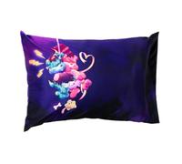 Care Bears x Housse de Coussin Universelle réversible en Satin Soyeux pour Halloween 50,8 x 76,2 cm pour Cheveux et Peau, (Produit sous Licence Officielle) par Franco Collectibles