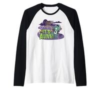 Care Bears x Universal Monsters It’s Alive Frankenstein Manche Raglan
