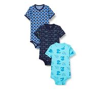 Care Mixte bébé 4133 Body, Lot de 3 Dark Navy (778), 62 EU