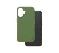 PanzerGlass Coque CARE iPhone 16 – Avec MagSafe, oléophobe – Vert