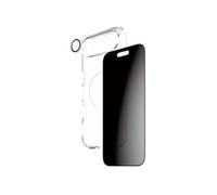 PanzerGlass Pack de protection Flagship 3-en-1 Confidentialité pour iPhone Air Noir transparent