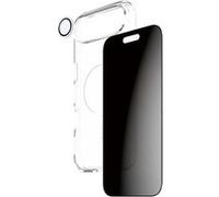 PanzerGlass Pack de protection Flagship 3-en-1 Confidentialité pour iPhone Air Noir transparent