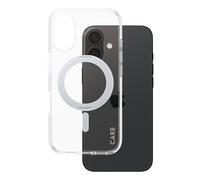 CARE by PanzerGlass Coque iPhone 16 Kickstand MagSafe Argent