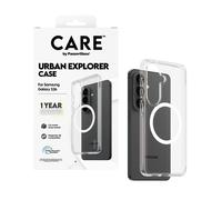 CARE by PanzerGlass Urban Explorer - Coque de protection pour téléphone portable - Qi - polyuréthanne thermoplastique (TPU), polycarbonate (PC) -