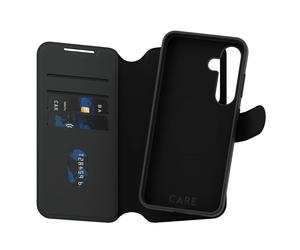 CARE by PanzerGlass CARE by PanzerGlass Étui de télephone portefeuille Tango 2 en 1 avec MagSafe pour Samsung Galaxy S25 Black Noir