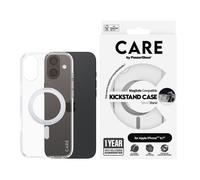 CARE by PanzerGlass Case Feature Silver Kickstand & MagSafe iPhone 16 Plus | CARE