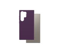 CARE by PanzerGlass - Coque de protection pour téléphone portable - polycarbonate, microfibre, silicone - Violet prune - pour Samsung Galaxy S25