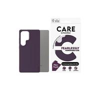 CARE by PanzerGlass - Coque de protection pour téléphone portable - polyuréthanne thermoplastique (TPU) - Violet prune - pour Samsung Galaxy S25